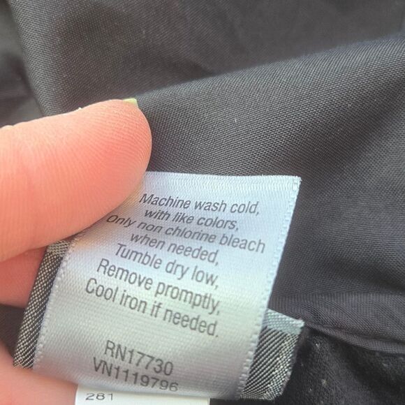 Champion men's coat black hooded big pockets, chest pocket zip up with velcro L - Picture 10 of 10